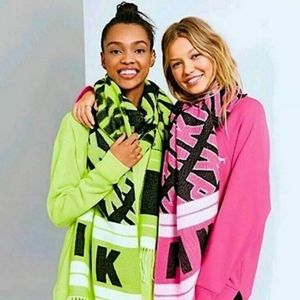 Pink Neon 27 x 88 inches Scarf